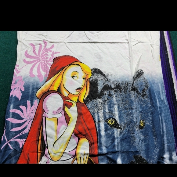 NWT Crystal Rock By Christan Audiguer Red Riding Hood Tank Top. M - Picture 3 of 8